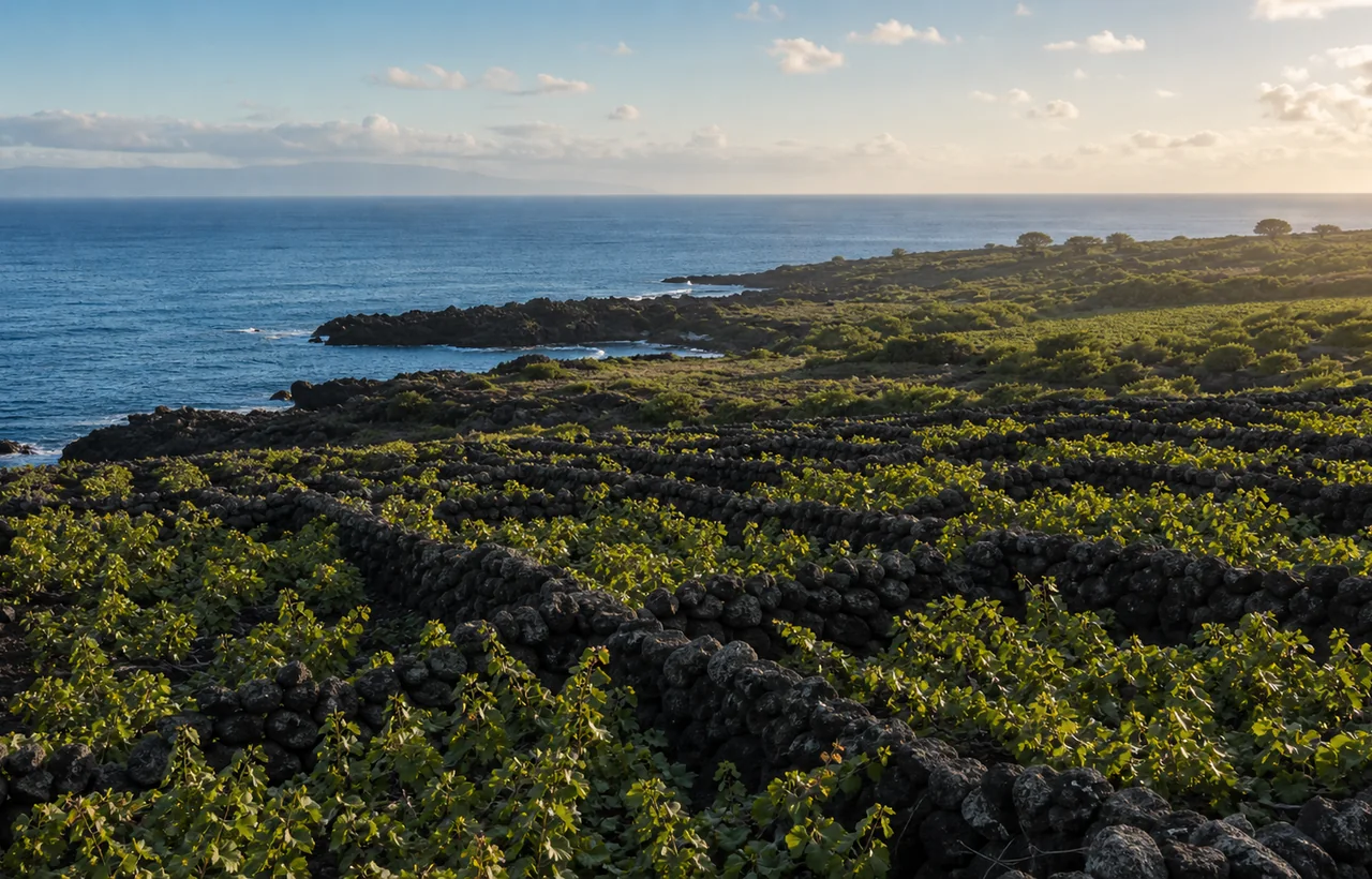 Vinhas vulcânicas junto ao Atlântico